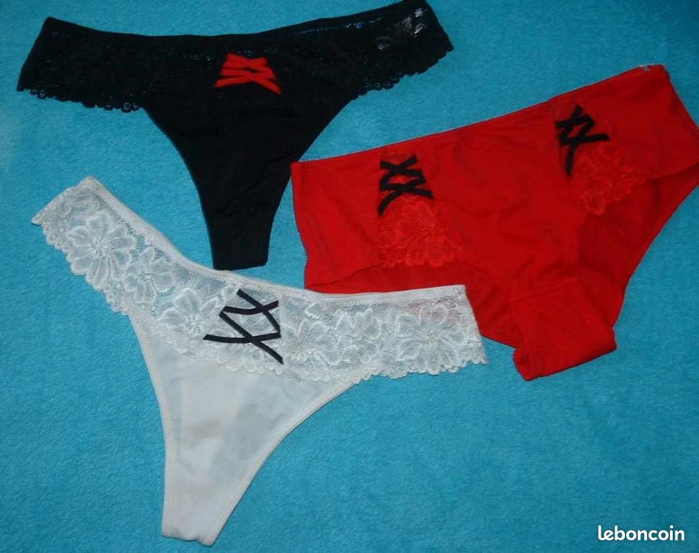 Lot de 3 culotes S/M (image 1)