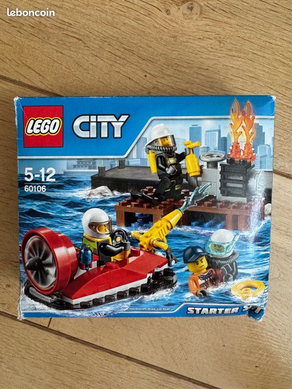 LEGO - 60106 - Ensemble de démarrage Pompiers (image 1)