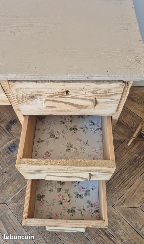 Bureau Ancien Bois (image 4)