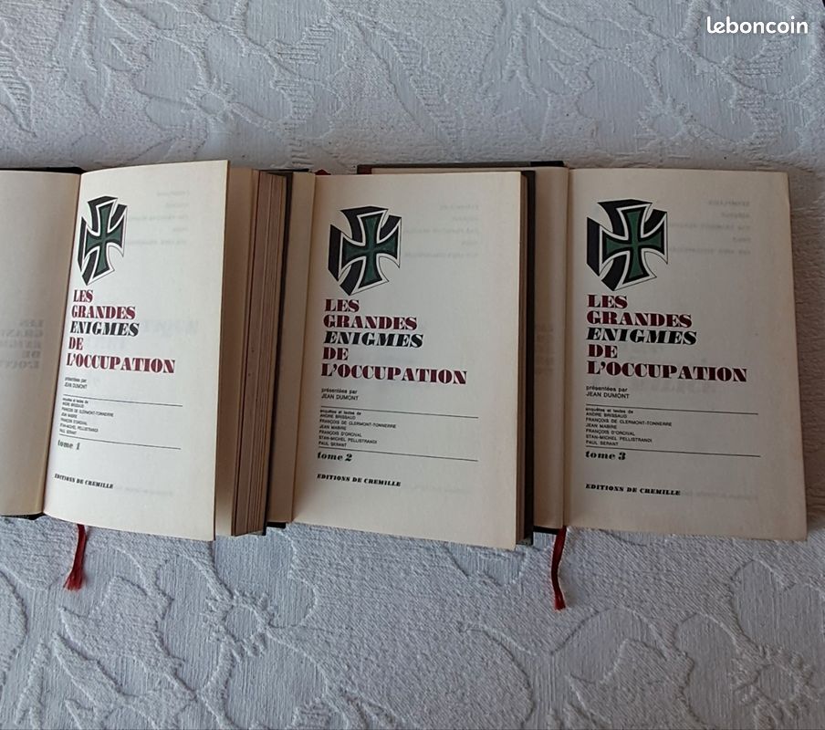 Les grandes énigmes de l'occupation. 3 tomes (image 4)