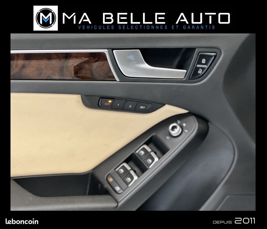 AUDI A5 SPORTBACK 2.0 TDI 143 AMBITION LUXE MULTITRONIC / carnet + factures / parfait état (image 17)