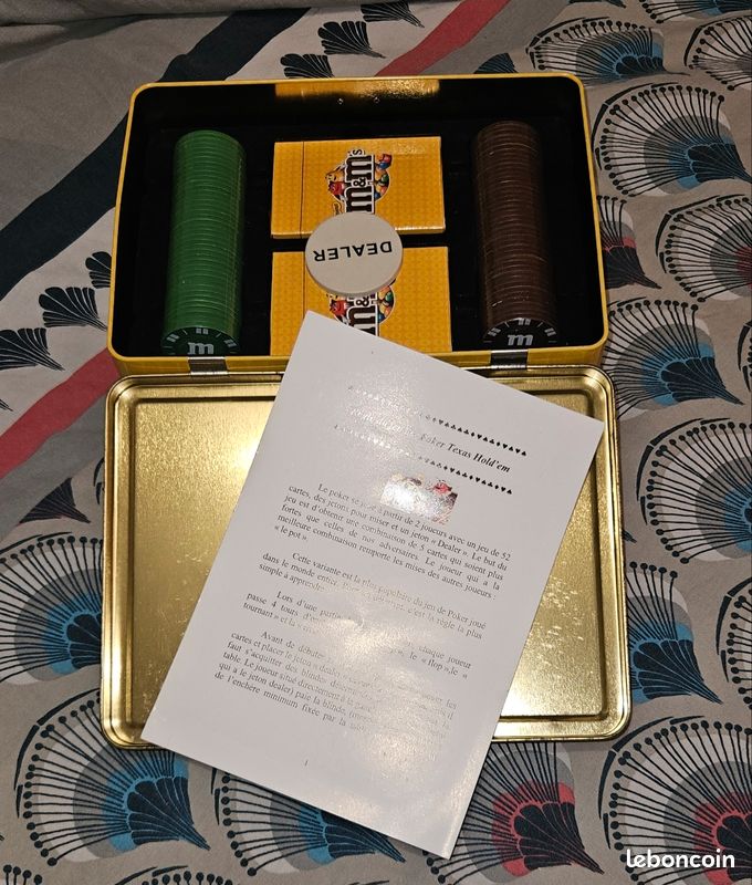 Mallette Poker Collector M&M's complète (image 4)