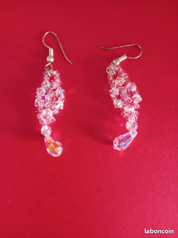 Parure de bijoux en perles fait main (image 4)