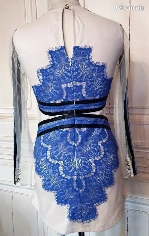 Robe Soirée Chic Sculpturale T XS/S (image 13)