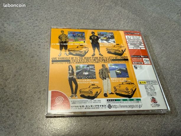 Crazy Taxi 2 - Sega Dreamcast - Version Japonaise Complète (CIB) - Très Bon état