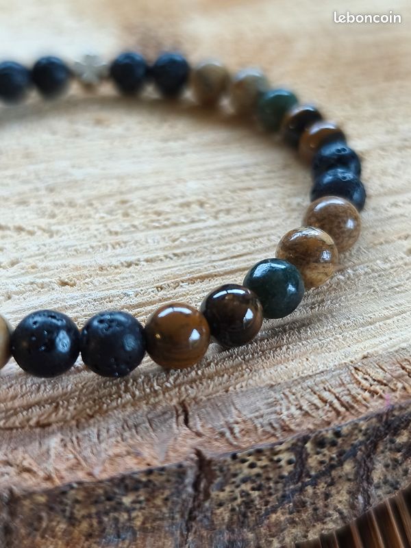 Bracelets homme en pierres naturelles (image 7)