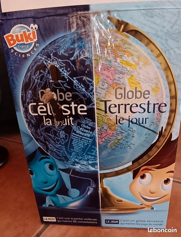 Globe terrestre et céleste de la marque Buki (image 2)