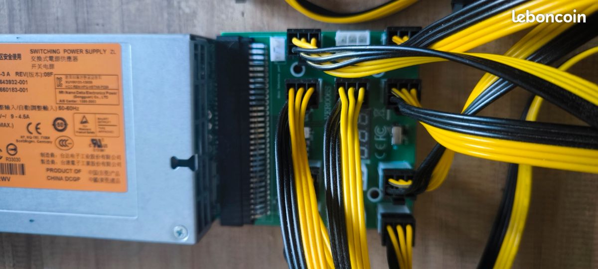 Alimentation HP 750W DPS-750AB-3 A / REV: 08F, D'occasion Fonctionnelle