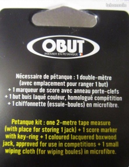 Nécessaire de pétanque et aimant ramasse-boules OBUT (image 8)