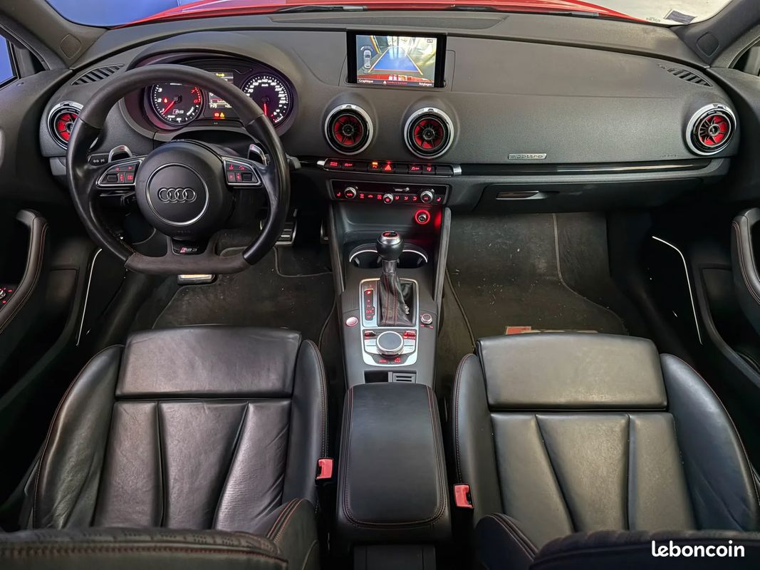 AUDI RS3 Sportback 2.5 TFSI 8V1 367ch - Garantie - Echappement Sport RS, Magnetic Ride, Sièges RS chauffants, Bang à Olufsen - (image 13)