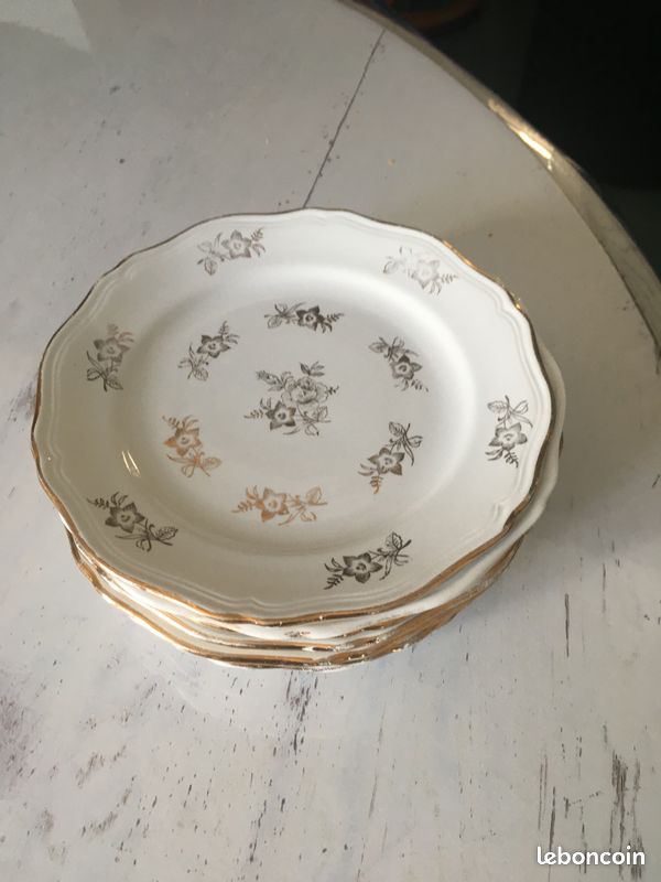 Assiettes AMANDINE des années50 (image 3)
