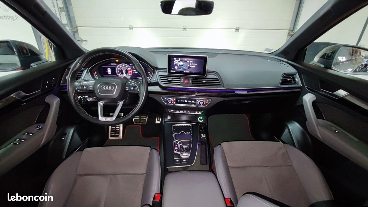 AUDI SQ5 II 3.0 V6 TFSI 354 QUATTRO TIPTRONIC 8 / CAMERA 360 / B&O / ATTELAGE / historique complet / (image 6)