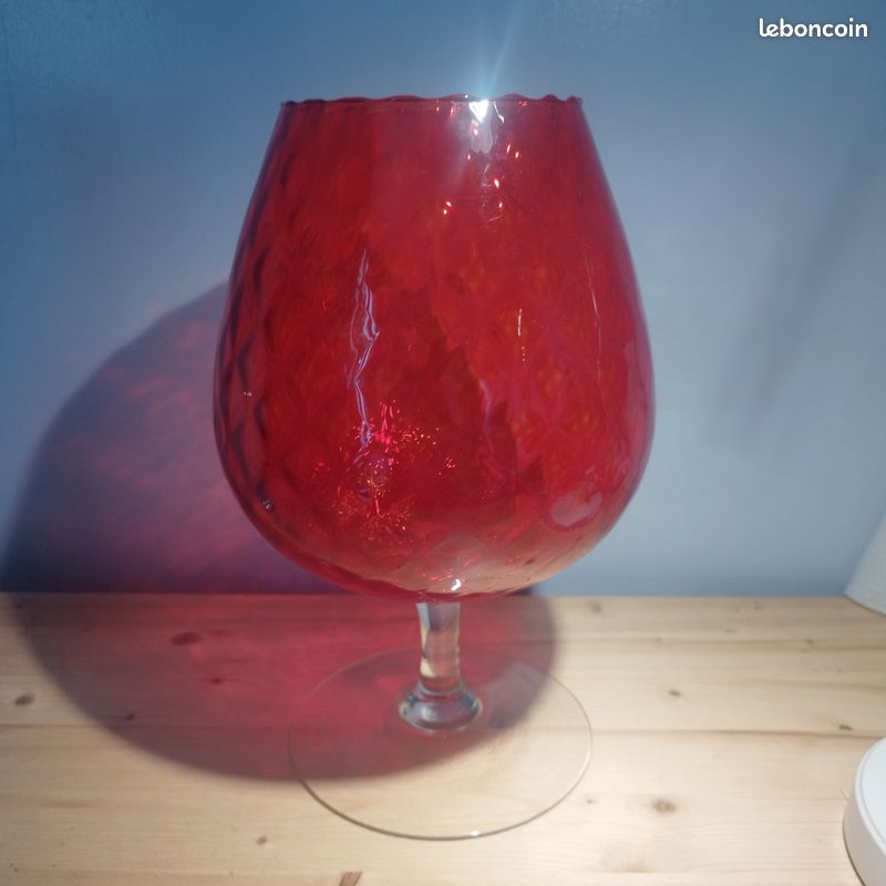 Vase décoratif en verre de Murano (image 1)