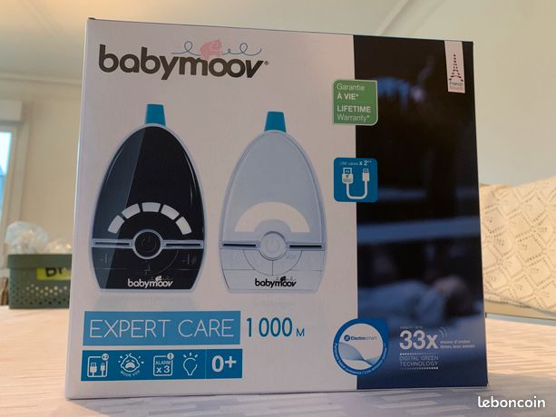 Babymoov BabyPhone Audio Expert Care Portata 1000m