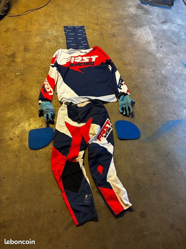 Vtt Enduro Club Vtt De Descente Tenue Complète, Motocross, Enduro