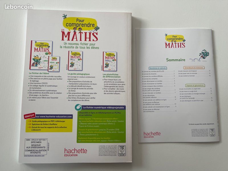 Fichier pour comprendre les maths, CE1 et mémo (image 2)