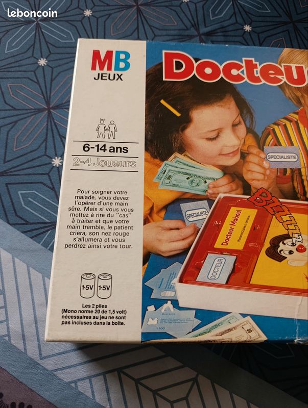 Lot De Cartes 'Spécialiste' Pour Le Jeu Docteur Maboul Vintage - MB - Occasion