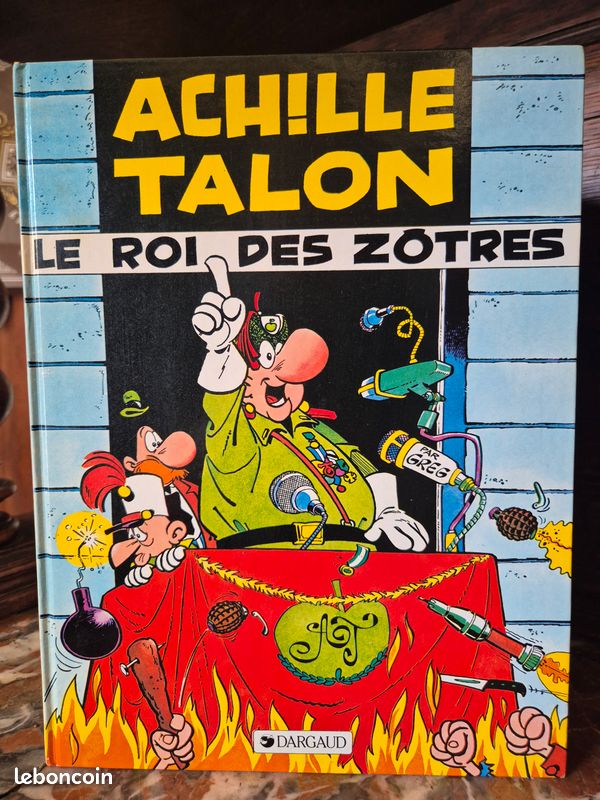 📚 BD Achille Talon - Le Roi des Zôtres - Dargaud (1984) 📚 (image 2)