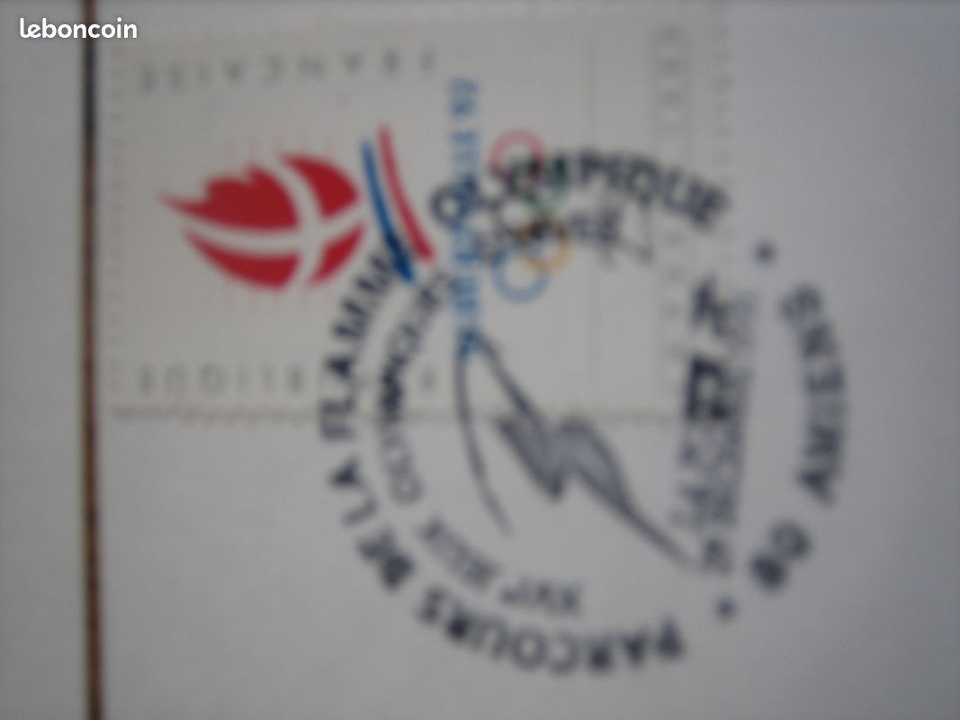 ENVELOPPE 1er jour timbre JEUX OLYMPIQUES