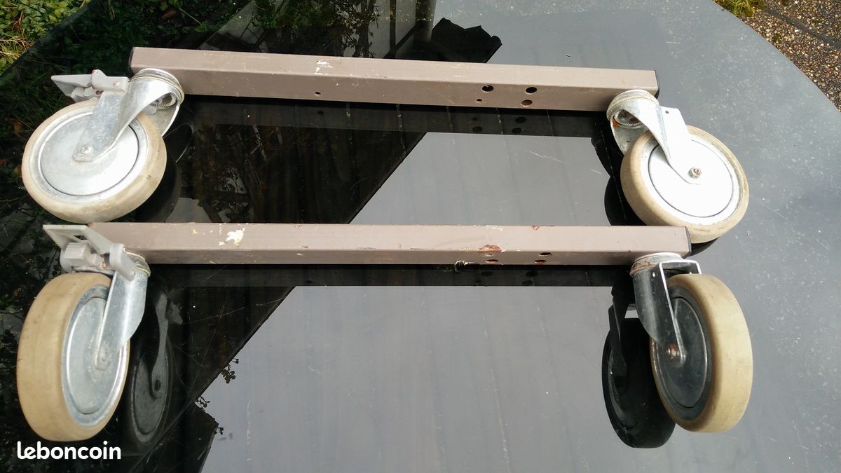 Roues à platine pivotantes (image 3)