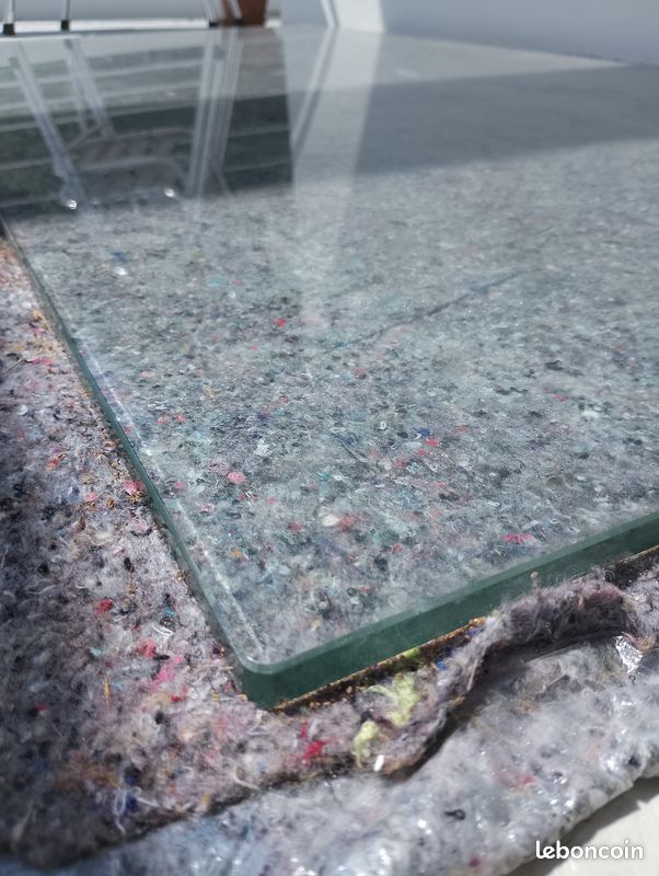 Vend plaque de verre pour table (image 2)