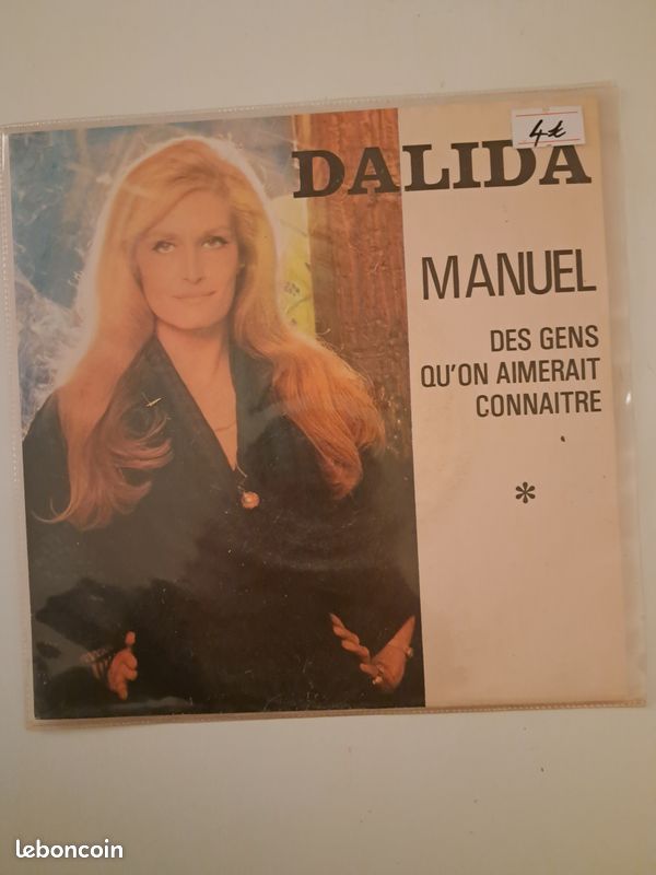 Lot de 4 45T EP Dalida (image 3)
