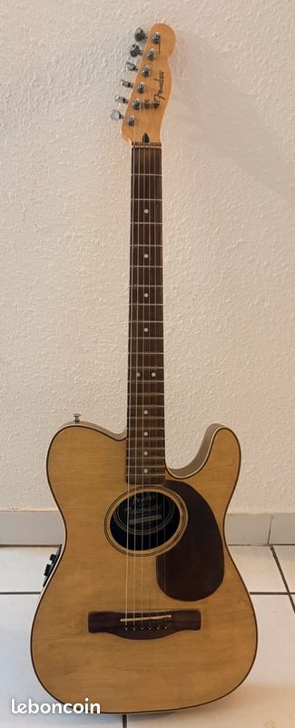 Guitare télécoustic fender (image 1)