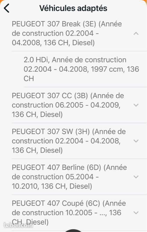 Volant moteur Citroën c4,c5,c8 2.0 HDI,fiat Ulysse 2.0 HDI,Lancia phedra,Peugeot 307,407,607,807 2.0 HDI (image 3)