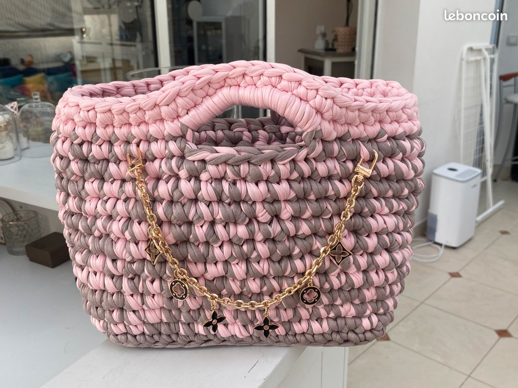 Sac crochet fait main . Pièces unique (image 1)