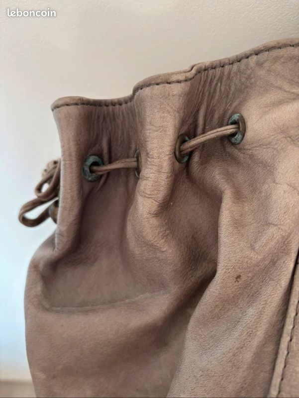 Sac Gérard Darel 24H gris (image 3)