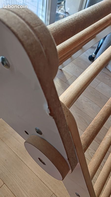 Structure de motricité : triangle pikler rampe toboggan (image 2)