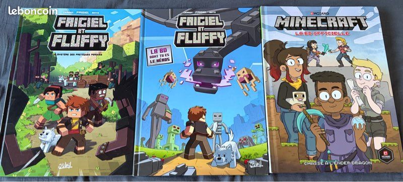 BD Frigiel et Fluffy et Minecraft (image 1)