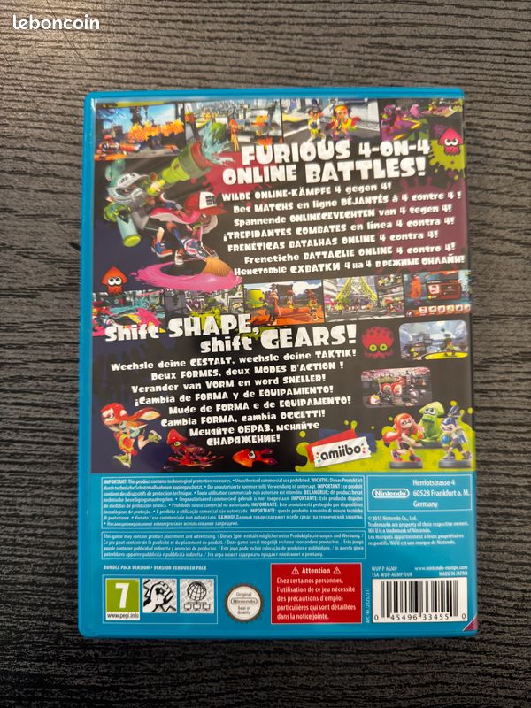 Wii U 32Go Noir pack Mario Kart 8 + 4 jeux (image 9)
