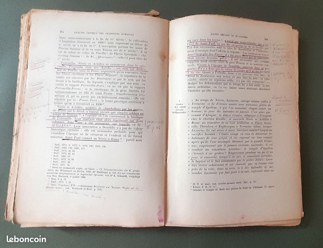 GESTA MARTYRIUM romain 1900(voir listes) (image 4)