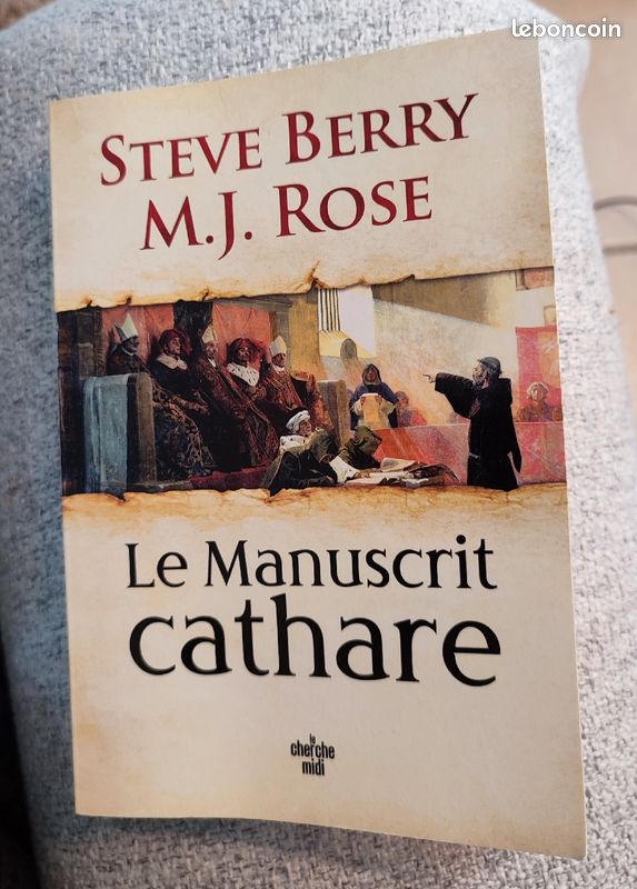 Livre Steve Berry - Le manuscrit cathare (image 1)