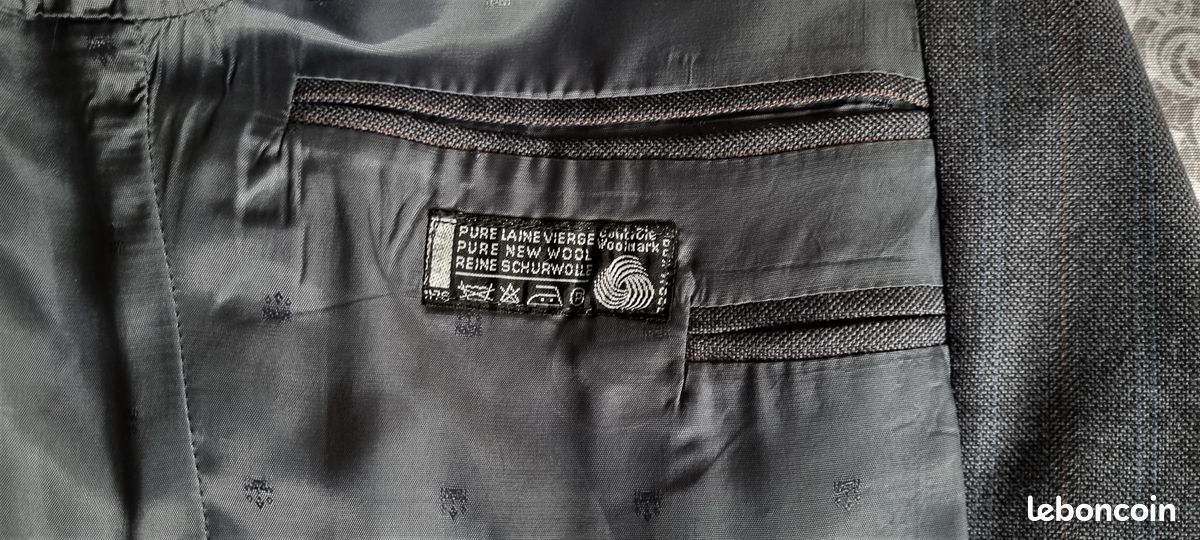 Veste Woolmark Taille 42 Multicolore Laine Doublée (image 6)