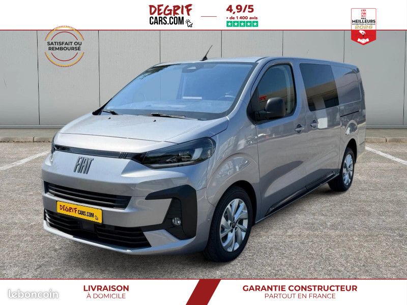 Fiat Scudo XL NOUVEAU MOTEUR 2.2 BlueHDi 180 EAT8 CABINE APPROFONDIE 5 PLACES + Pack Premium Conn... (image 1)