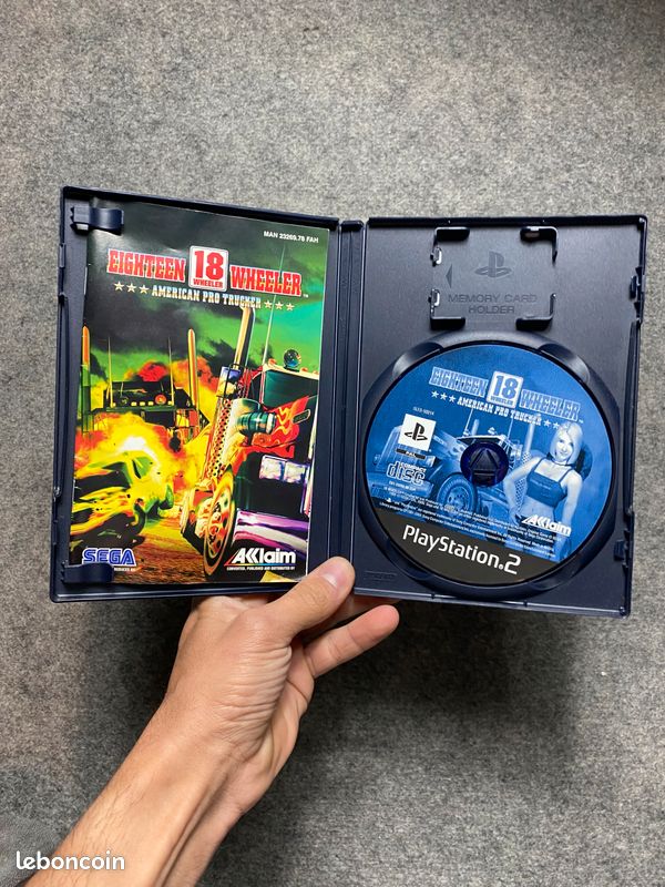 Jeu Eighteen Wheelers Sur PS2 – Bon état, Complet, EAN 3455192326921