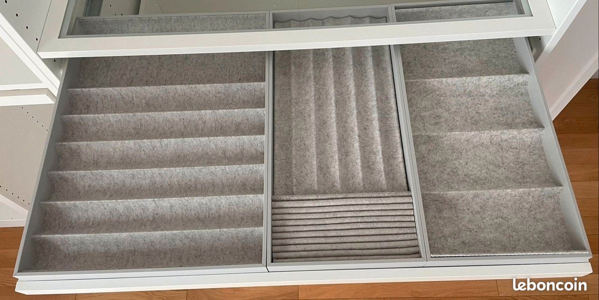 Dressing IKEA PAX complet 200x58x236 cm + nombreux accessoires Komplement (image 5)