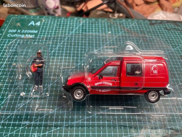 Eligor 1/43 – Citroën C15 Pompiers – Modèle Modifié Sur Base Eligor