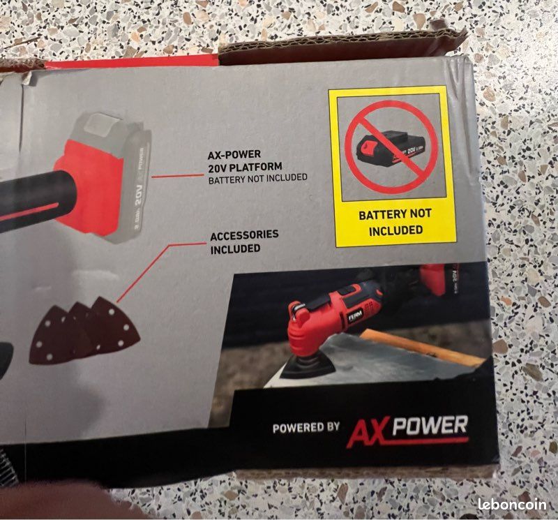 Ferm cordless multi tool 20v (image 3)