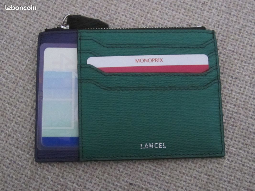 Porte - carte Lancel cuir porte-monnaie (image 7)