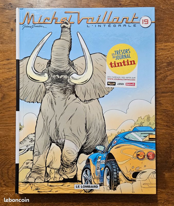 Rare BD : Michel Vaillant Integrale Tome 19 Par Jean et Philippe Graton (image 1)