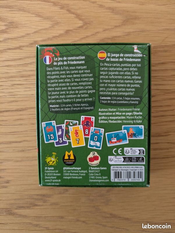Jeu Filet & Fish Pesca Cartas (image 2)