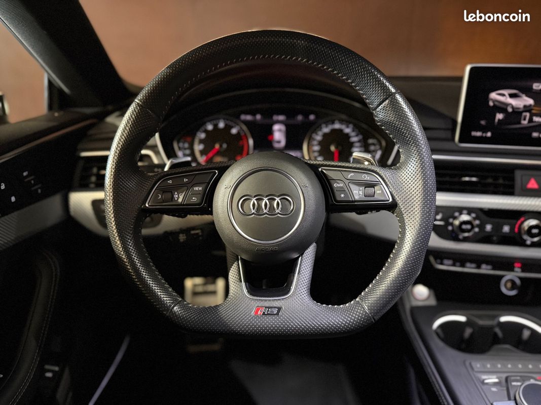 Audi RS5 Sportback 2.9 TFSI 450ch Tiptronic Quattro Immat France / Bang Olufsen / Alcantara (image 25)