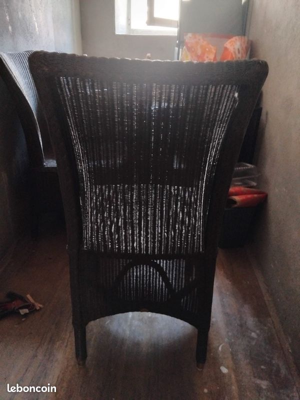 Lot de 4 Chaises en rotin (image 4)