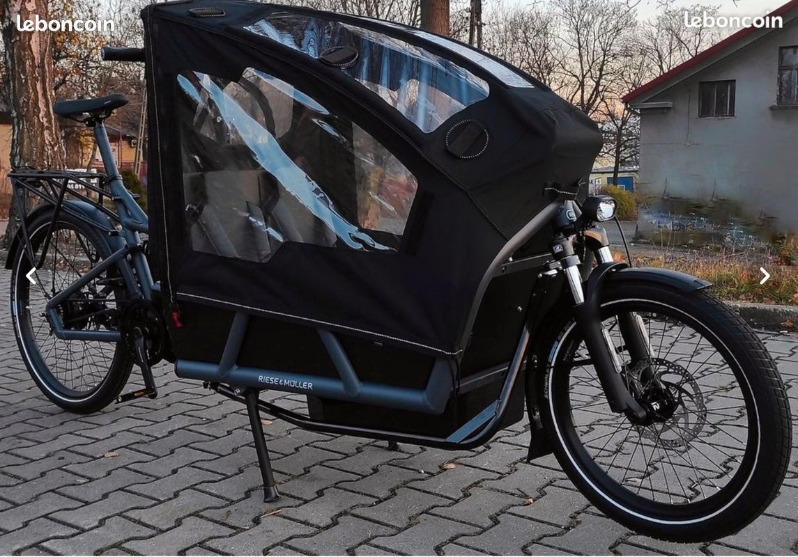 Vélo électrique Riese & Muller Load 75 avec 2 batteries, (image 1)