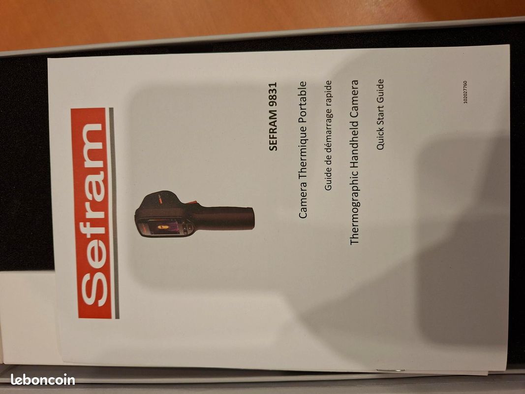 Telecamera Termica Portatile Sefram 9831 - Risoluzione 160x120 Per Diagnostica Professionale