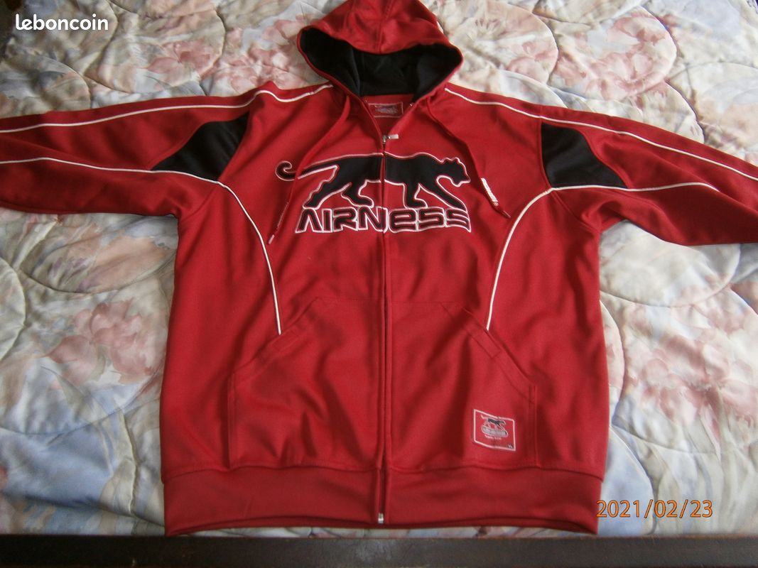 Veste AIRNESS Rouge et Noir T:XL NEUVE (image 1)