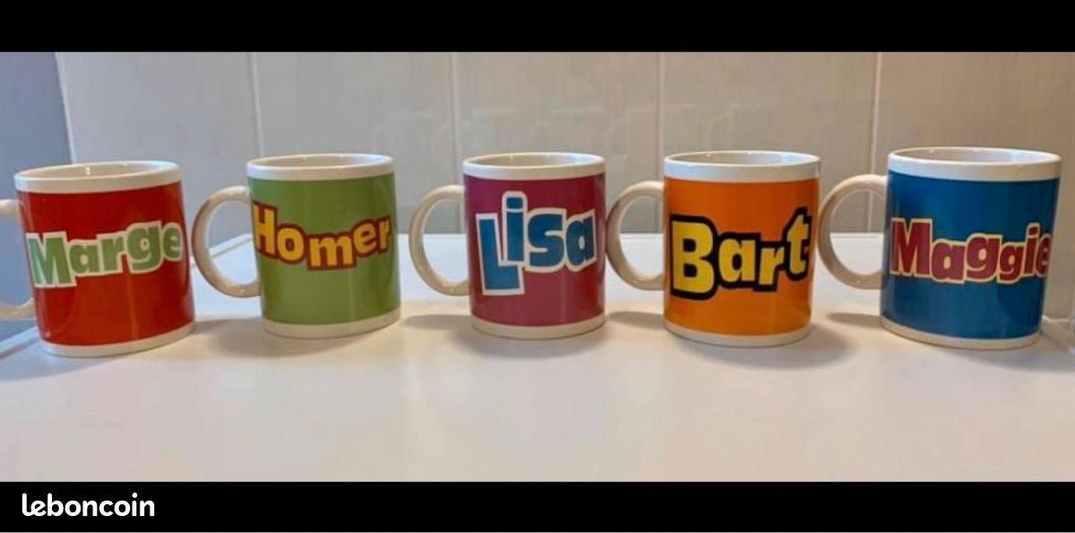 Tasses mugs « les Simpson » (image 1)